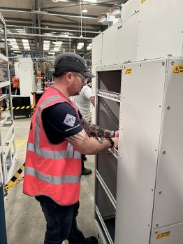 RPC visit to Vertiv plant in Londonderry, Northern Ireland image